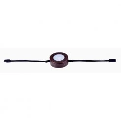 CounterMax 2.75 in. Wide LED Anodized Bronze Under Cabinet Puck Light by Maxim Lighting