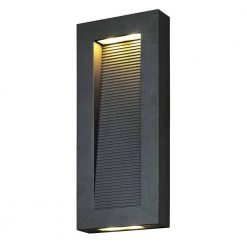Avenue 4-Light Architectural Bronze Integrated LED Outdoor Wall Lantern Sconce by Maxim Lighting