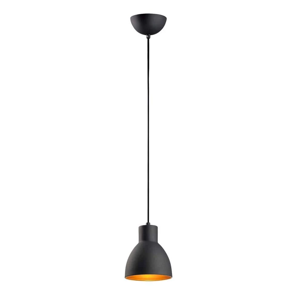 Cora 1-Light Black/Gold Pendant by Maxim Lighting 1 Cora 1-Light Black/Gold Pendant by Maxim Lighting