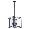 Era 4-Light Black Pendant by Maxim Lighting