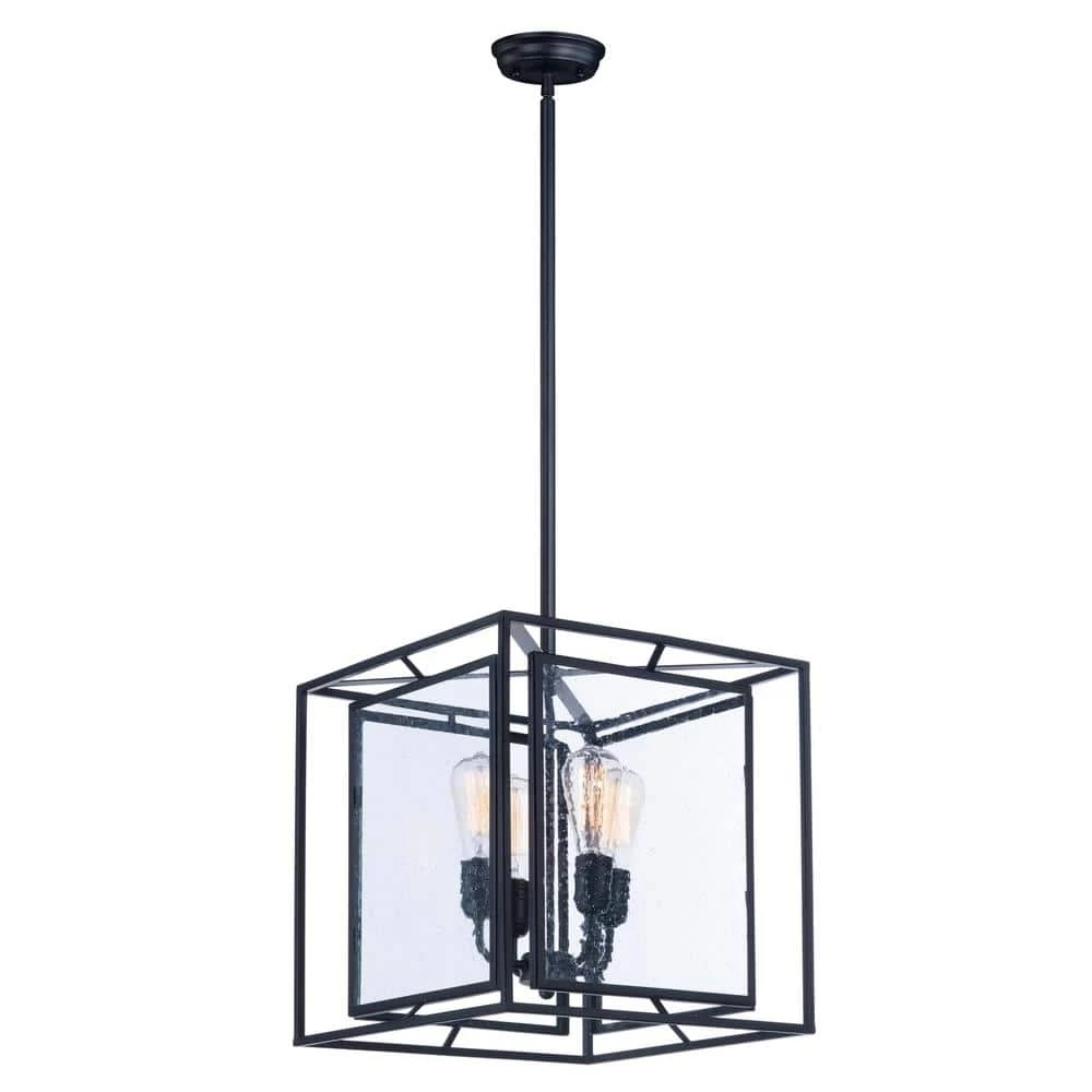 Era 4-Light Black Pendant by Maxim Lighting 1 Era 4-Light Black Pendant by Maxim Lighting