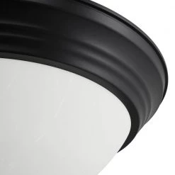 Essentials 1-Light Black Flush Mount by Maxim Lighting -Maxim Lighting Sales Store black maxim lighting flush mount lights 5840icbk a0 1000