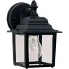 Builder Cast 1-Light Black Outdoor Wall Lantern Sconce by Maxim Lighting
