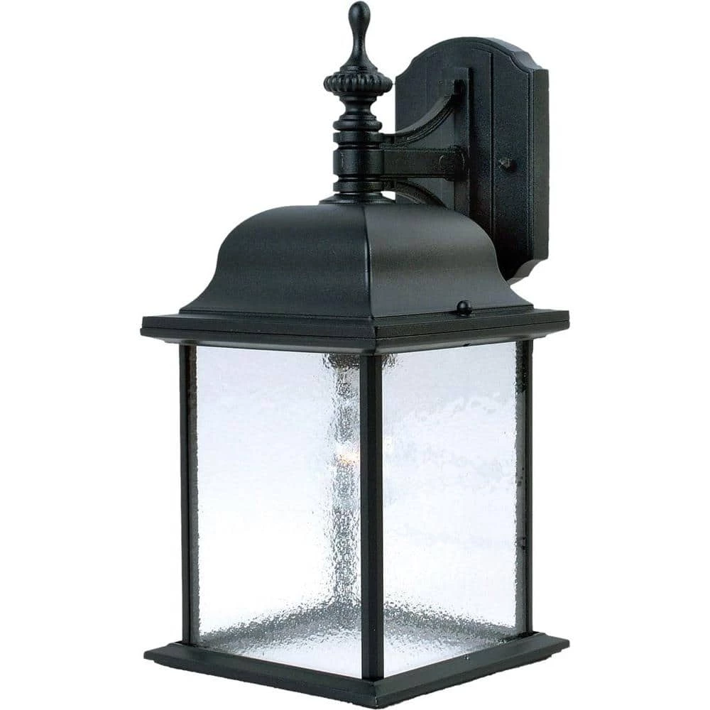 Senator 1-Light Black Outdoor Wall Lantern Sconce by Maxim Lighting 1 Senator 1-Light Black Outdoor Wall Lantern Sconce by Maxim Lighting