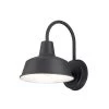 Pier M 8.25 in. W 1-Light Black Outdoor Wall Lantern Sconce by Maxim Lighting