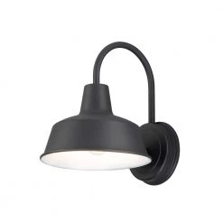 Pier M 8.25 in. W 1-Light Black Outdoor Wall Lantern Sconce by Maxim Lighting