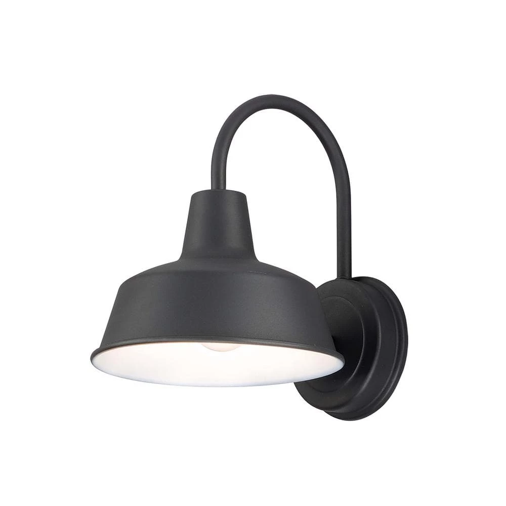 Pier M 8.25 in. W 1-Light Black Outdoor Wall Lantern Sconce by Maxim Lighting 1 Pier M 8.25 in. W 1-Light Black Outdoor Wall Lantern Sconce by Maxim Lighting