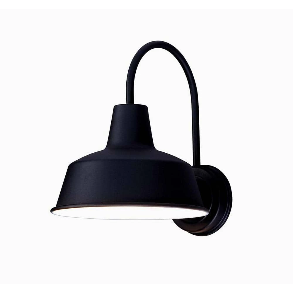 Pier M 10.25 in. W 1-Light Black Outdoor Wall Lantern Sconce by Maxim Lighting 1 Pier M 10.25 in. W 1-Light Black Outdoor Wall Lantern Sconce by Maxim Lighting
