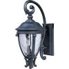 Camden Vivex 3-Light Black Outdoor Wall Lantern Sconce by Maxim Lighting