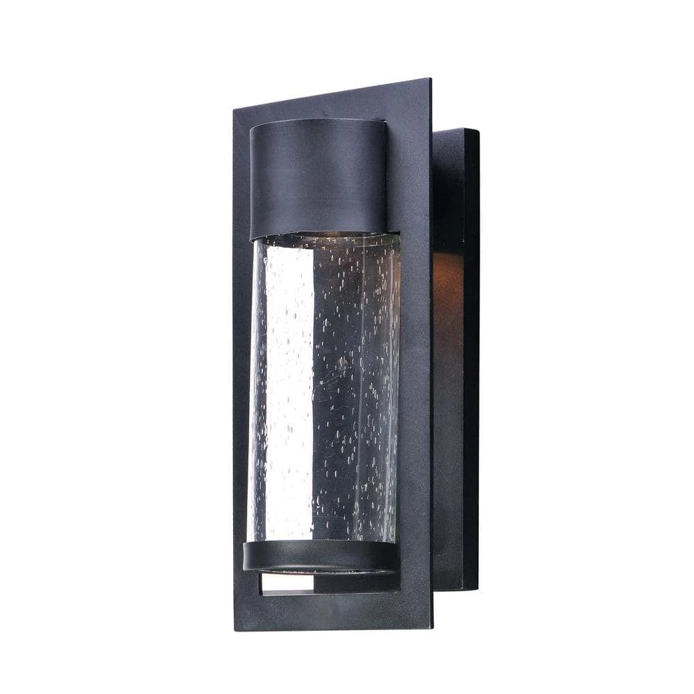 Focus 1-Light Black Integrated LED Outdoor Wall Lantern Sconce by Maxim Lighting 1 Focus 1-Light Black Integrated LED Outdoor Wall Lantern Sconce by Maxim Lighting