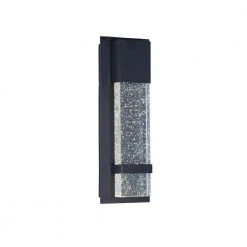 Opus 7.5 in. Wide 1-Light Black Oxide Outdoor Integrated LED Wall Lantern Sconce by Maxim Lighting