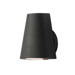 1-Light Black Integrated LED Outdoor Wall Lantern Sconce by Maxim Lighting