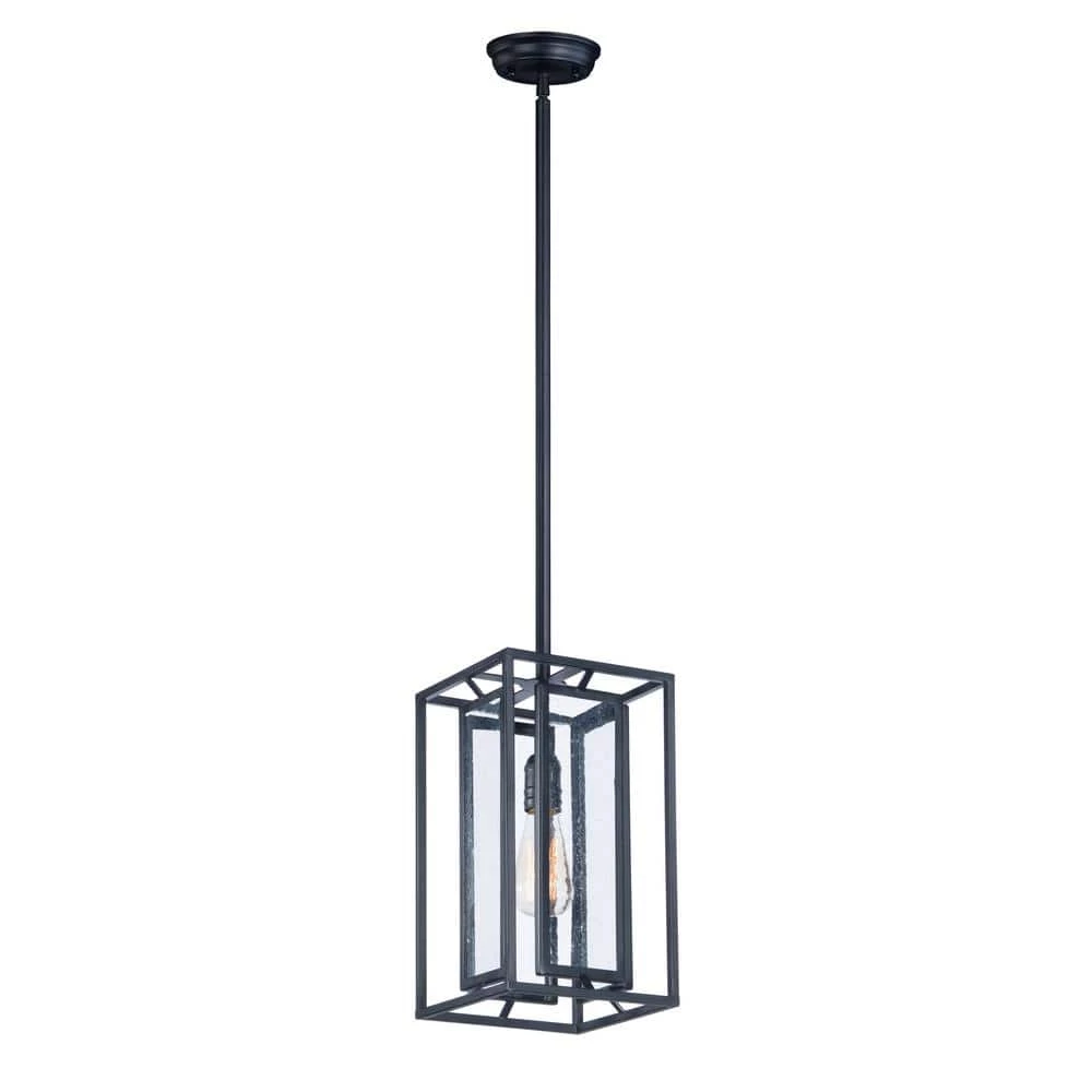 Era 1-Light Black Pendant by Maxim Lighting 1 Era 1-Light Black Pendant by Maxim Lighting