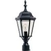 Westlake 1-Light Black Outdoor Pole/Post Mount by Maxim Lighting