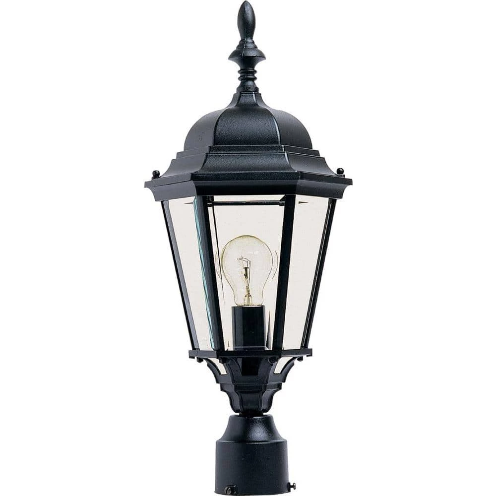 Westlake 1-Light Black Outdoor Pole/Post Mount by Maxim Lighting 1 Westlake 1-Light Black Outdoor Pole/Post Mount by Maxim Lighting