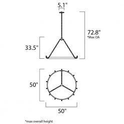 Noble 14-Light Natural Aged Brass Chandelier by Maxim Lighting 5 Noble 14-Light Natural Aged Brass Chandelier by Maxim Lighting -Maxim Lighting Sales Store black natural aged brass maxim lighting chandeliers 26276bknab 4f 1000