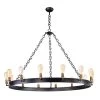 Noble 14-Light Natural Aged Brass Chandelier by Maxim Lighting