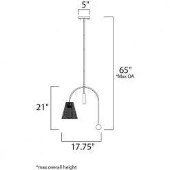 Filter 1-Light Black/Satin Nickel Pendant by Maxim Lighting -Maxim Lighting Sales Store black satin nickel maxim lighting pendant lights 10086bksn c3 1000