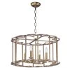 Helix Fusion 4-Light Bronze Chandelier by Maxim Lighting