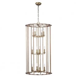 Helix 12-Light Bronze Fusion Pendant by Maxim Lighting