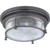 Hi-Bay 2-Light Bronze Flush Mount by Maxim Lighting