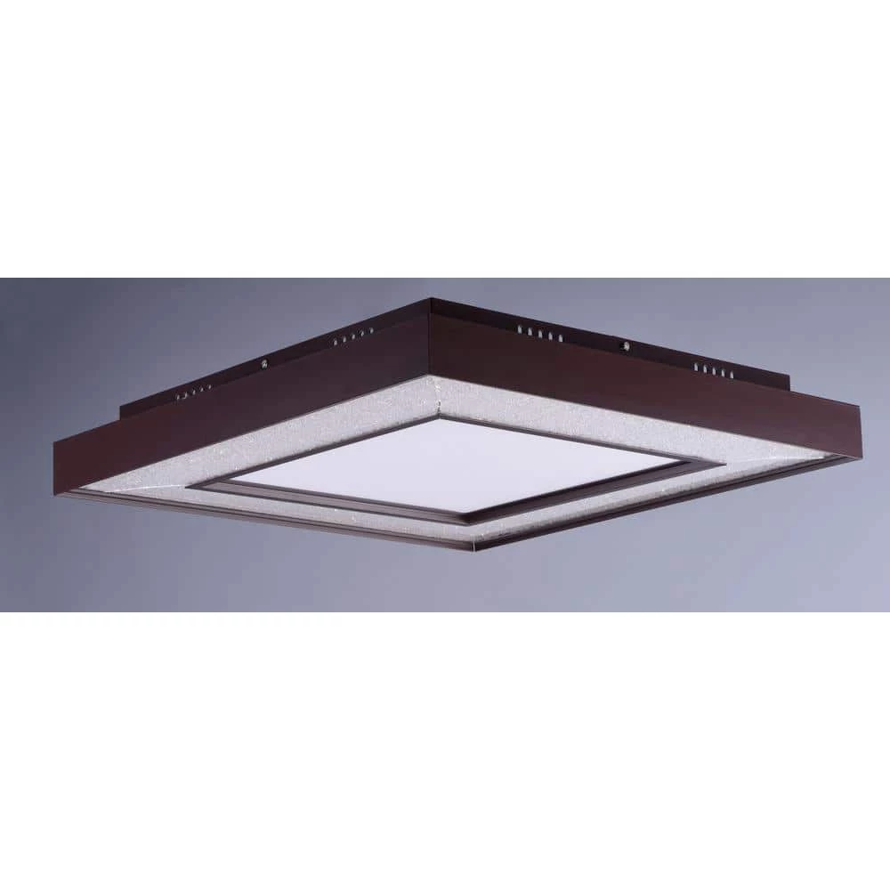 Splendor 23.5 in. Bronze Integrated LED Flushmount Light by Maxim Lighting 2 Splendor 23.5 in. Bronze Integrated LED Flushmount Light by Maxim Lighting - Image 2