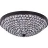 Glimmer 4-Light Bronze Flush Mount by Maxim Lighting