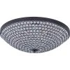 Glimmer 6-Light Bronze Flush Mount by Maxim Lighting
