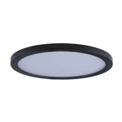 Wafer 15 in. Bronze Integrated LED Flushmount Light by Maxim Lighting