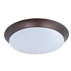 Profile EE LED 1-Light Bronze Flush Mount by Maxim Lighting