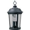 Dover DC 3-Light Bronze Outdoor Hanging Lantern by Maxim Lighting