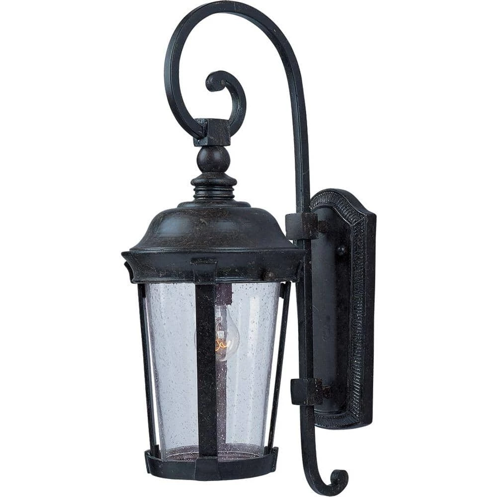 Dover DC 1-Light Bronze Outdoor Wall Lantern Sconce by Maxim Lighting 1 Dover DC 1-Light Bronze Outdoor Wall Lantern Sconce by Maxim Lighting
