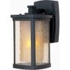 Bungalow 5.25 in. W 1-Light Bronze Outdoor Wall Lantern Sconce by Maxim Lighting