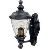 Carriage House Vivex 1-Light Oriental Bronze Outdoor Wall Lantern Sconce by Maxim Lighting