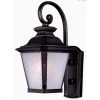Pier M 10.25 in. Wide 1-Light Empire Bronze Outdoor Integrated LED Wall Lantern Sconce by Maxim Lighting