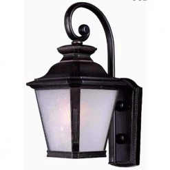 Pier M 10.25 in. Wide 1-Light Empire Bronze Outdoor Integrated LED Wall Lantern Sconce by Maxim Lighting