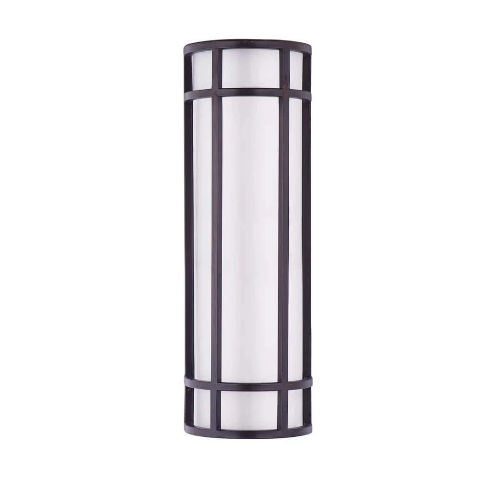 Moon Ray 1-Light Bronze Integrated LED Outdoor Wall Lantern Sconce by Maxim Lighting 1 Moon Ray 1-Light Bronze Integrated LED Outdoor Wall Lantern Sconce by Maxim Lighting