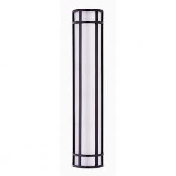 Moon Ray 1-Light Bronze Outdoor Integrated Wall Lantern Sconce with Integrated LED by Maxim Lighting