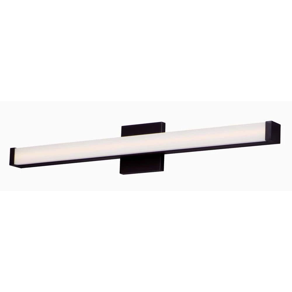 Spec 30 in. Bronze LED Vanity Light Bar by Maxim Lighting 1 Spec 30 in. Bronze LED Vanity Light Bar by Maxim Lighting