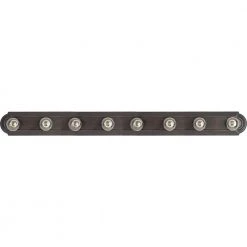 Essentials 8-Light Oil-Rubbed Bronze Bath Vanity Light by Maxim Lighting