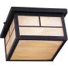 Coldwater 2-Light Burnished Outdoor Flushmount by Maxim Lighting