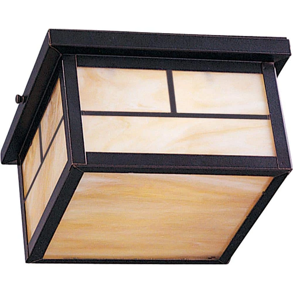Coldwater 2-Light Burnished Outdoor Flushmount by Maxim Lighting 1 Coldwater 2-Light Burnished Outdoor Flushmount by Maxim Lighting