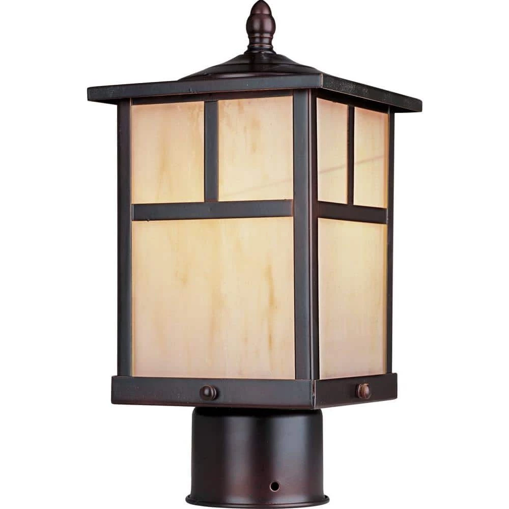 Coldwater 1-Light Burnished Outdoor Pole/Post Mount by Maxim Lighting 1 Coldwater 1-Light Burnished Outdoor Pole/Post Mount by Maxim Lighting