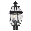 South Park 3-Light Burnished Outdoor Pole/Post Mount by Maxim Lighting