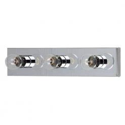 Essentials - 445 x 3-Light Chrome Bath Vanity Light by Maxim Lighting