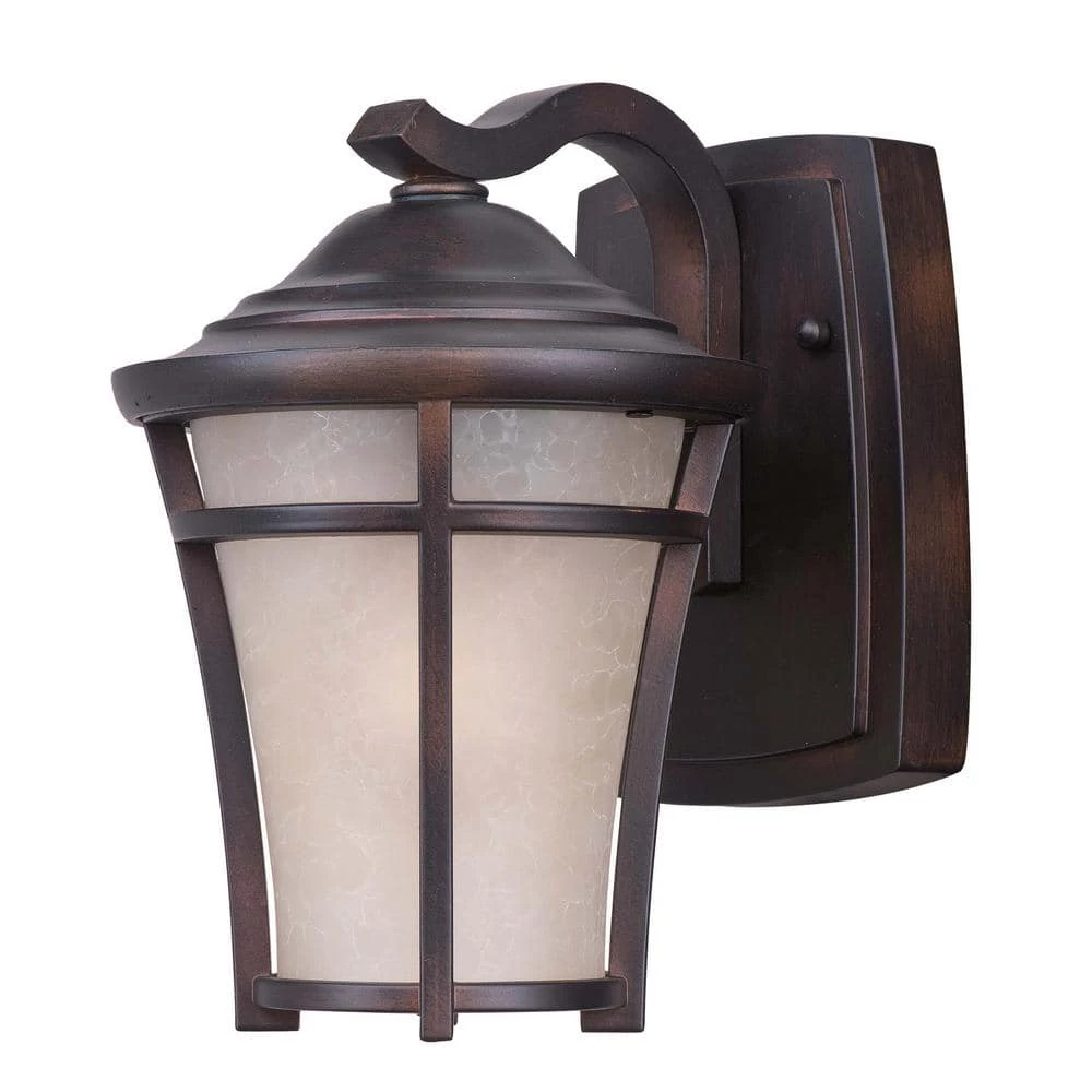 Balboa 6.5 in. W 1-Light Copper Oxide Outdoor Wall Lantern Sconce by Maxim Lighting 1 Balboa 6.5 in. W 1-Light Copper Oxide Outdoor Wall Lantern Sconce by Maxim Lighting