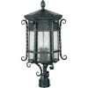 Scottsdale 3-Light Country Forge Outdoor Pole/Post Mount by Maxim Lighting