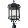 Scottsdale 3-Light Country Forge Outdoor Pole/Post Mount by Maxim Lighting