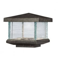 Triumph 1-Light Earth Tone Integrated LED Outdoor Wall Lantern Sconce by Maxim Lighting