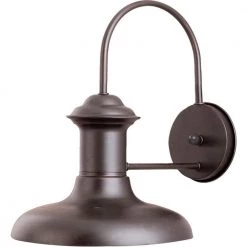 Wharf 1-Light Empire Bronze Outdoor Wall Mount Sconce by Maxim Lighting
